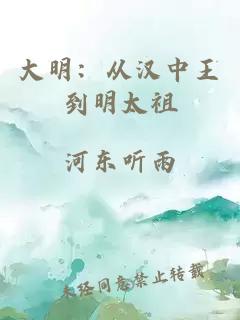 大明：从汉中王到明太祖
